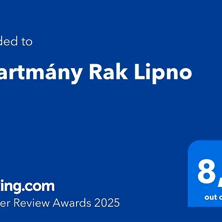 아파트 Rak Lipno Černá v Pošumaví